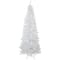 6.5ft. Pre-Lit White Georgian Pine Pencil Artificial Christmas Tree, Warm White LED Lights